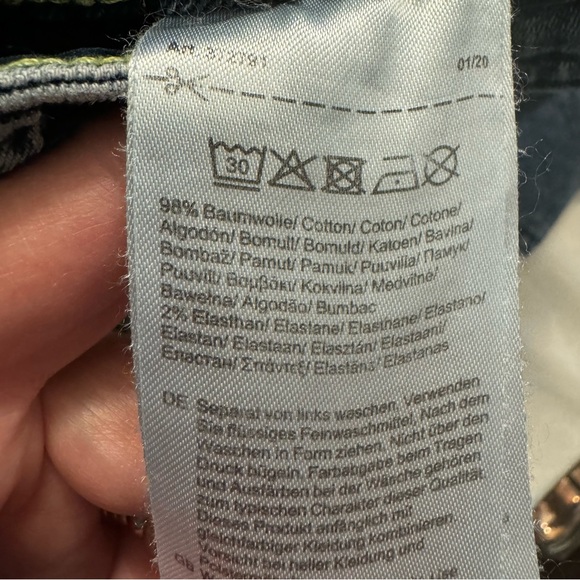 CECIL Scarlett Womens Size 32 Denim Jeans Slim Leg Mid Rise Length 31/32 - Picture 13 of 13